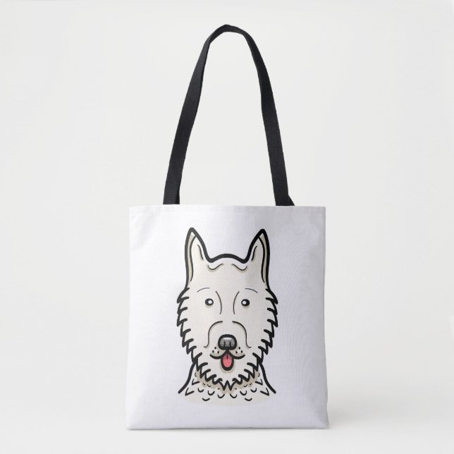 American Eskimo Dog Tasche (Vorderseite)