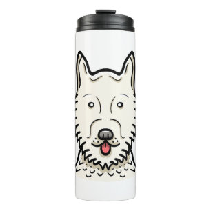 American Eskimo Dog Thermosbecher