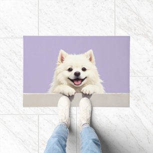 American Eskimo Dog Türmatte Kunst