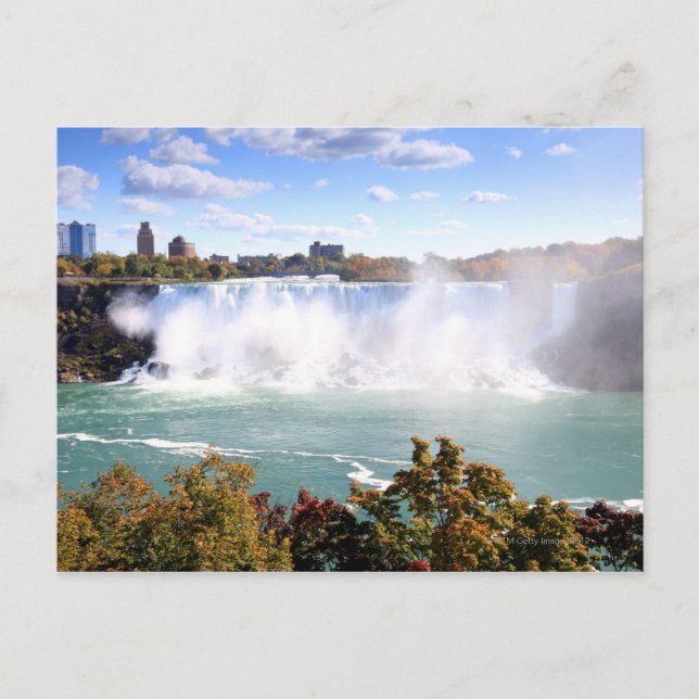 American Falls at Niagara Falls Postkarte (Vorderseite)