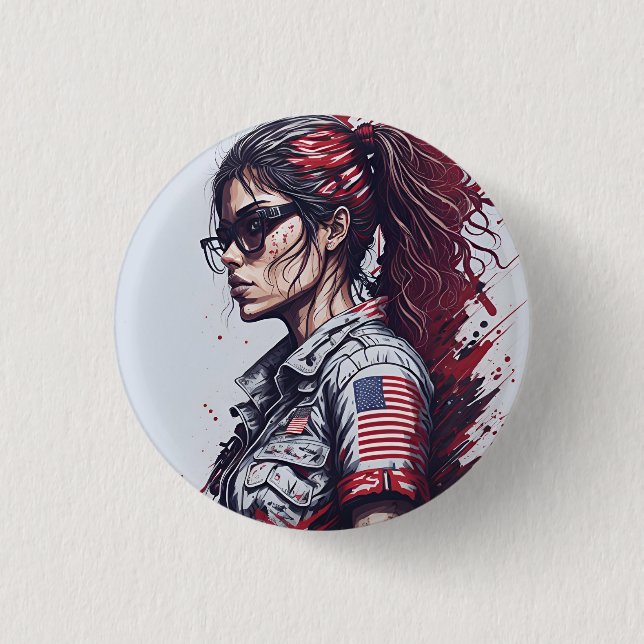 american fan 12 button (Vorderseite)
