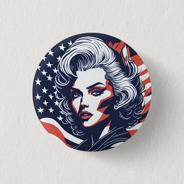 american fan 4 button (Vorderseite)