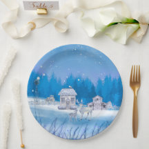 American Farm Signature Paper Plate