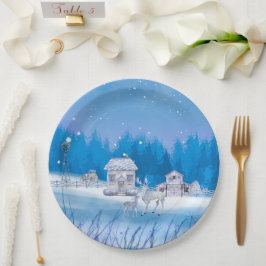 American Farm Signature Paper Plate Pappteller