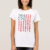 american flag 4th july picnic