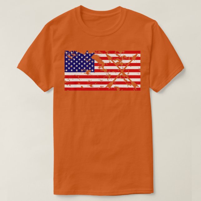 American Flag Archery Archery Team Gift  T-Shirt (Design vorne)