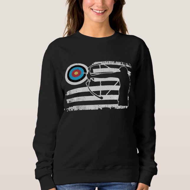 American Flag Archery Sweatshirt (Vorderseite)