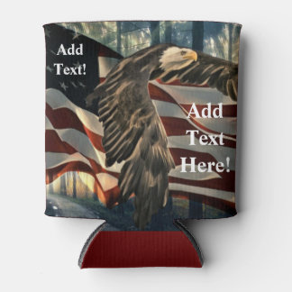 American Flag Bald Eagle Dosenkühler