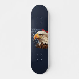American Flag Bald Eagle Skateboard
