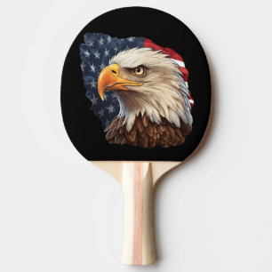 American Flag Bald Eagle Tischtennis Schläger