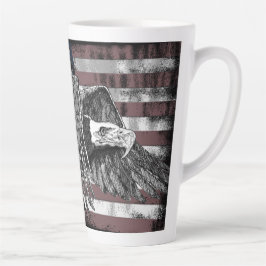 American Flag Bald Eagle USA Milchtasse