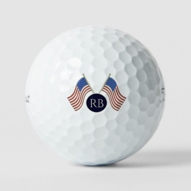 American Flag Balls Golfball (Vorderseite)