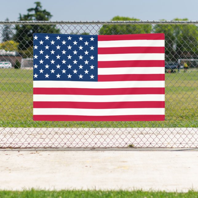 American Flag Banner - USA (Insitu)