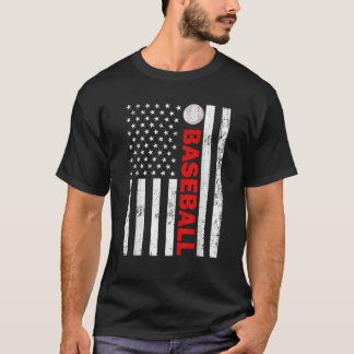 American Flag Baseball 4. Juli für Tag Amer T-Shirt