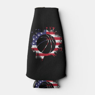 American Flag Basketball Player Flaschenkühler