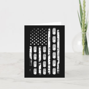 American Flag Beer Can Usa Patriotism Patriot verk Karte