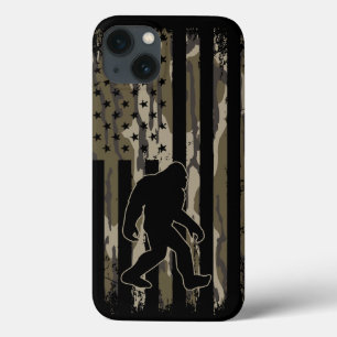 American Flag Bigfoot Bottom Land Camouflage Case-Mate iPhone Hülle