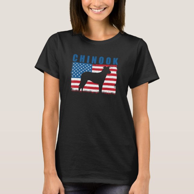 American Flag Chinook T-Shirt (Vorderseite)