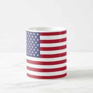 American Flag Coffee Tasse
