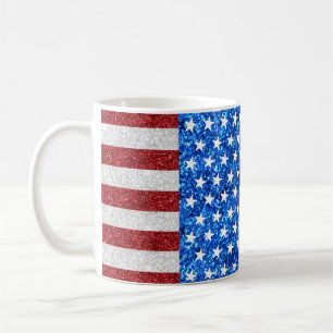 American Flag Coffee Tasse