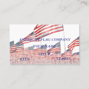 American Flag Company Visitenkarte