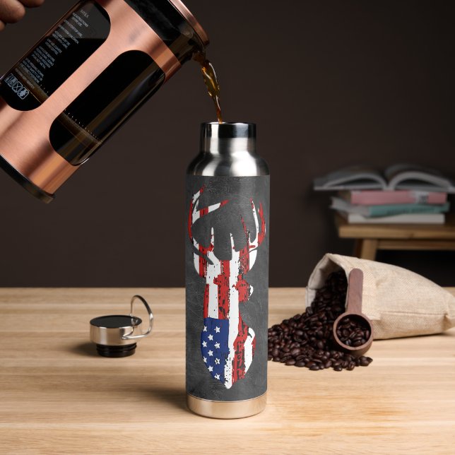 American Flag Dee Trinkflasche (Kaffee)