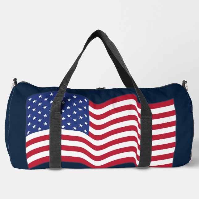 American Flag Duffel Bag Duffle Bag (Vorderseite)