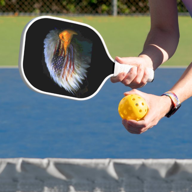 American Flag Eagle USA Pickleball Schläger (InSitu)