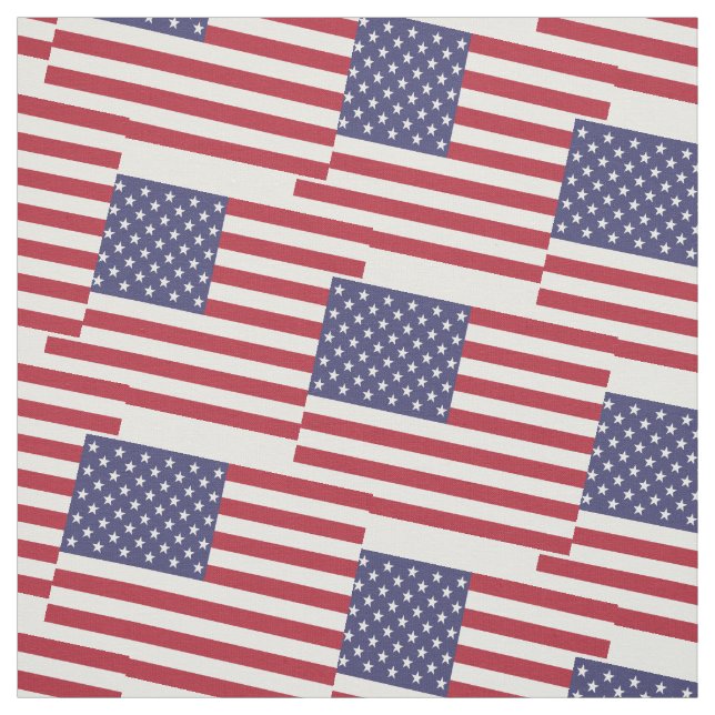 American Flag Fabric Stoff (Muster)
