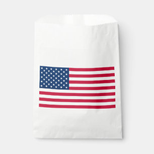 American Flag Favor Bag Geschenktütchen