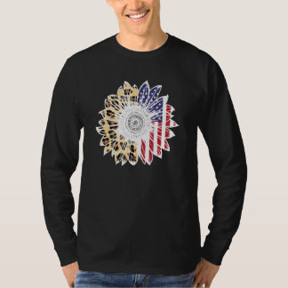American Flag Firework Director T-Shirt