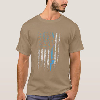 American Flag Fishing Lover Vintag Bass Fishing R T-Shirt