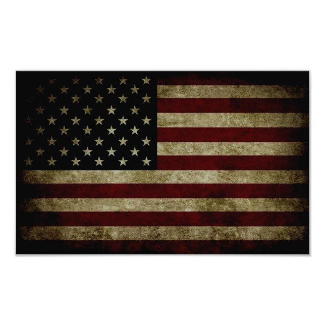 American Flag  Fotodruck (Vorne)