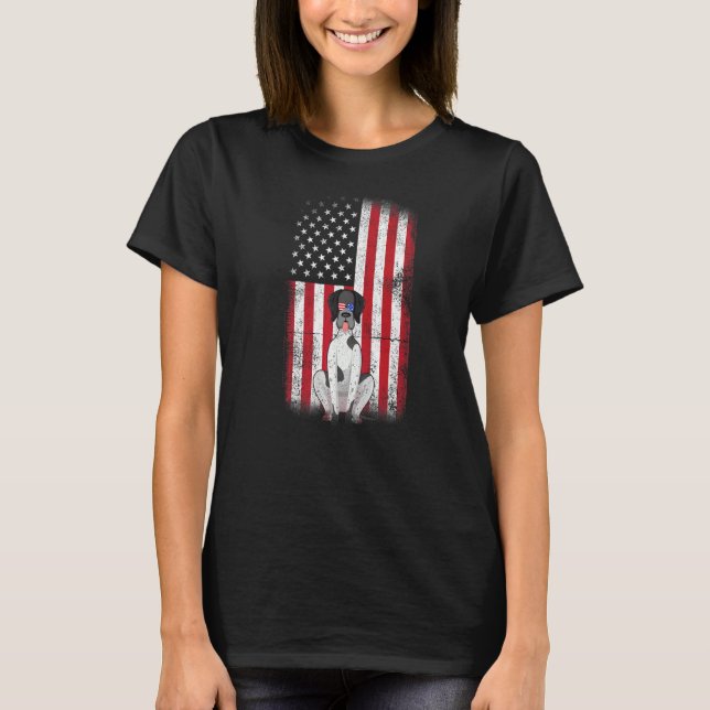 American Flag Fourt T-Shirt (Vorderseite)