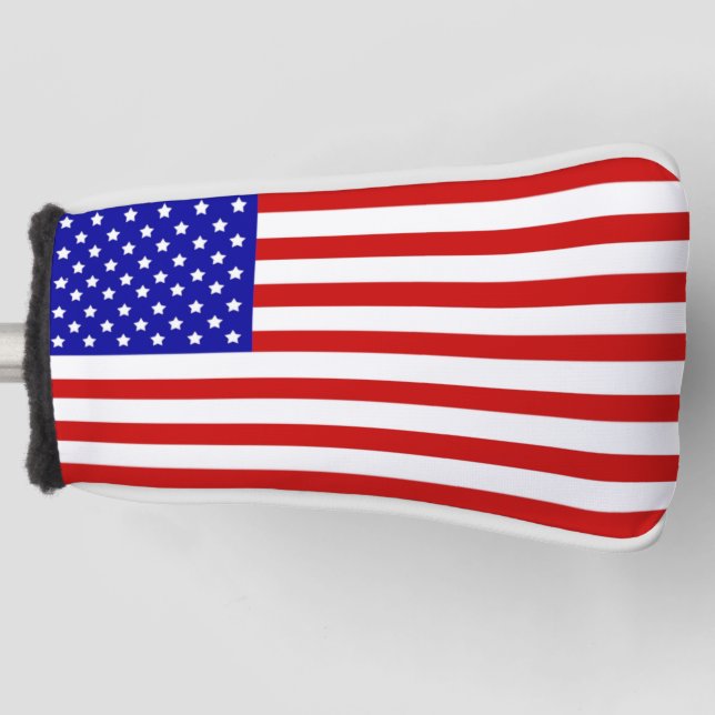 American Flag Golf Head Cover Headcover (Vorderseite)
