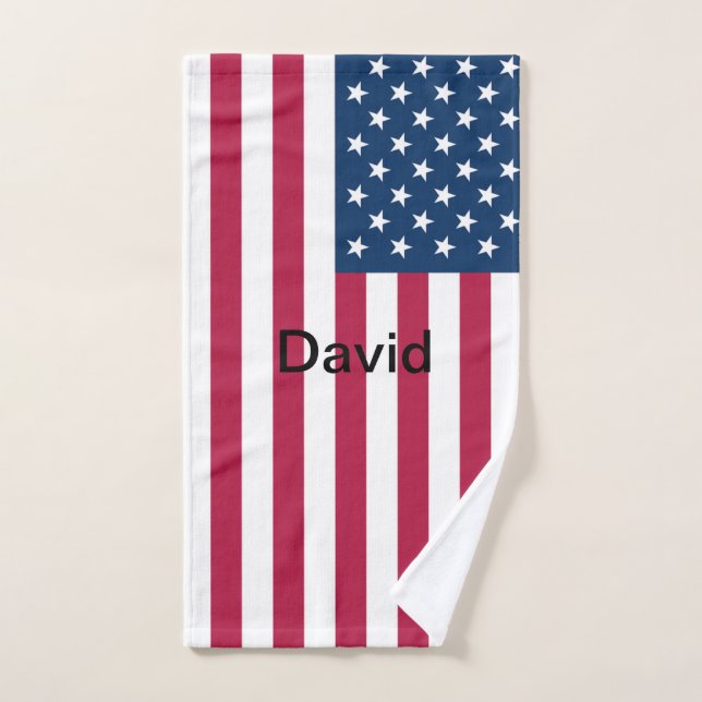 American Flag Handtuch 2 (Handtuch)