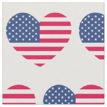 American Flag Heart Patriotic USA Banner