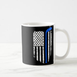 American Flag Hockey Patriotic Ice Hockey Player T Kaffeetasse