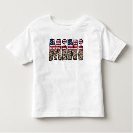 American Flag MINI Kleinkind T-shirt