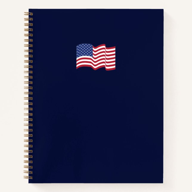 American Flag Notebook  Notizbuch (Vorderseite)
