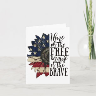 American Flag Patriot Zuhause der freien wegen Karte