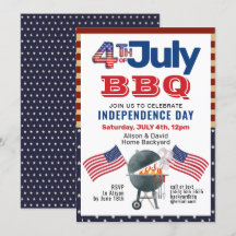 American Flag Patriotic 4. Juli GRILLEN Party