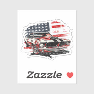 American Flag Patriotic Aufkleber