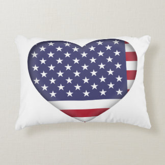 American Flag Pillow Dekokissen