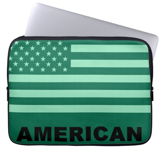 American Flag Pop Art Laptopschutzhülle (Vorderseite)