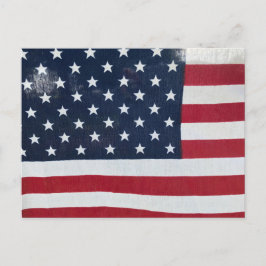 American Flag Postcard Postkarte