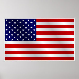 American Flag Poster