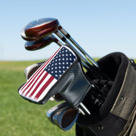 American Flag Putter Golf Head Cover Headcover