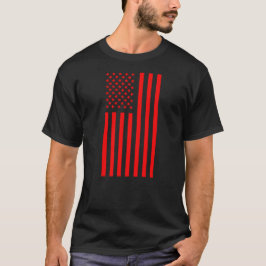 American Flag Red  T-Shirt