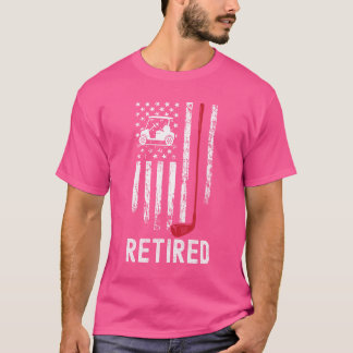American Flag Renaissance Golf Club Golf Cart T-Shirt